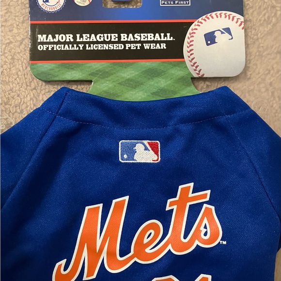 New York Mets #01 MLB Dog Pet Blue Jersey - Picture 4 of 9